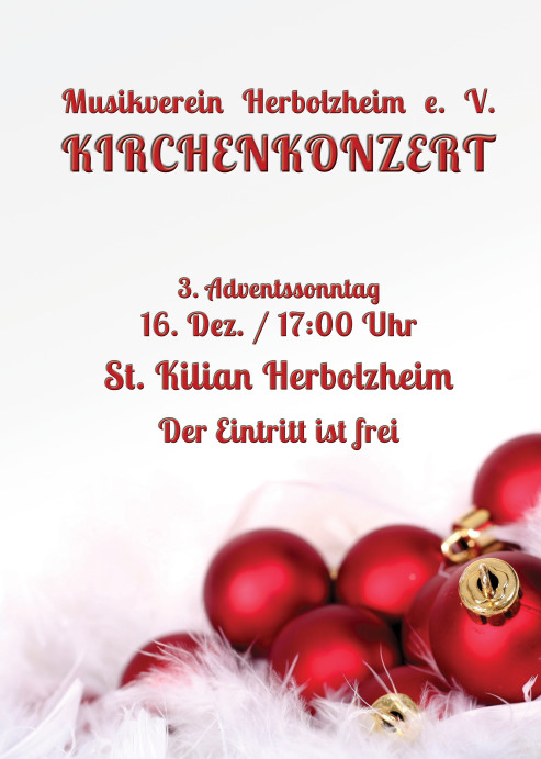 Kirchenkonzert 2018 Kirchenkonzert 2017